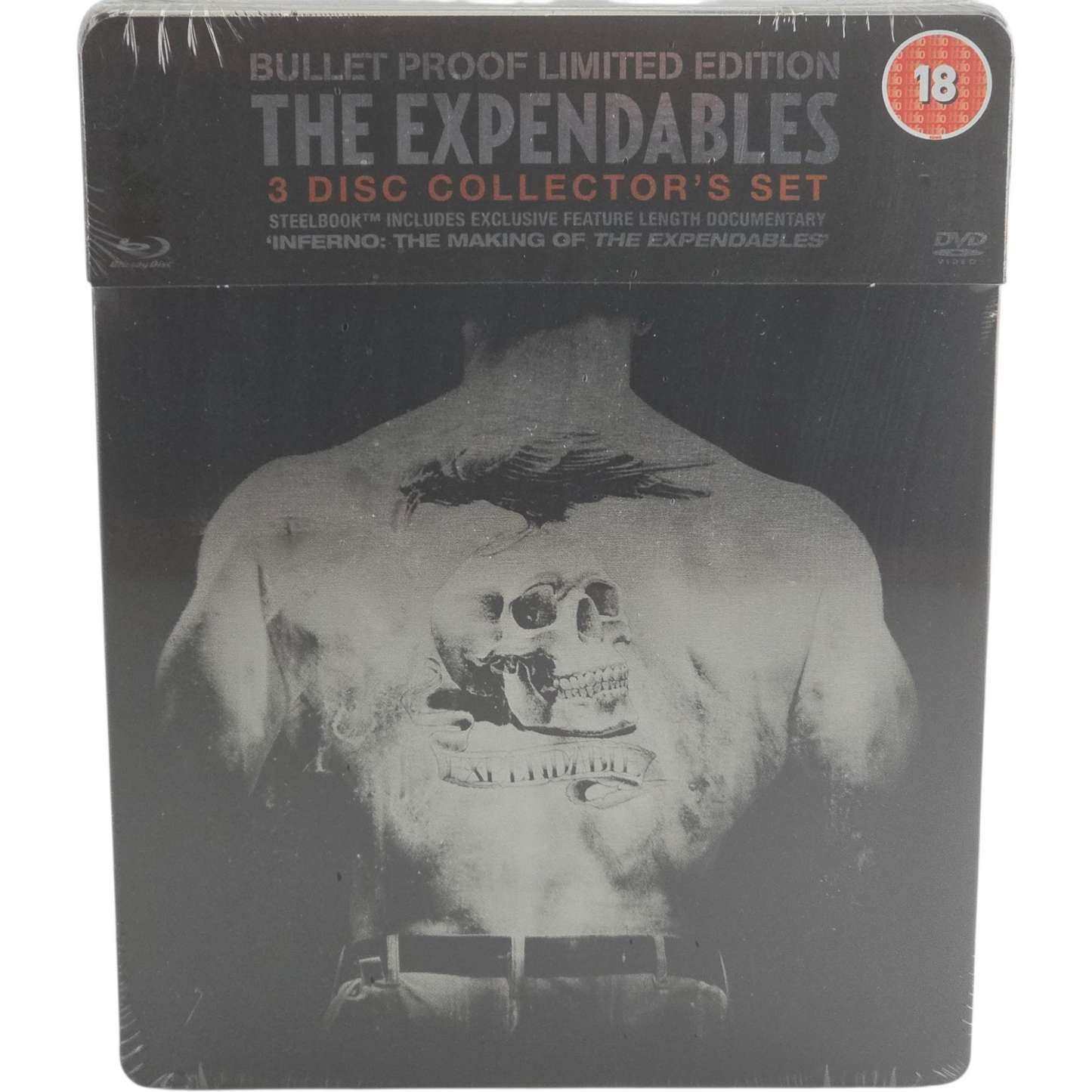 The Expendables Blu-ray + DVD Steelbook Coffret collector 3 Disques Zone B[-18]