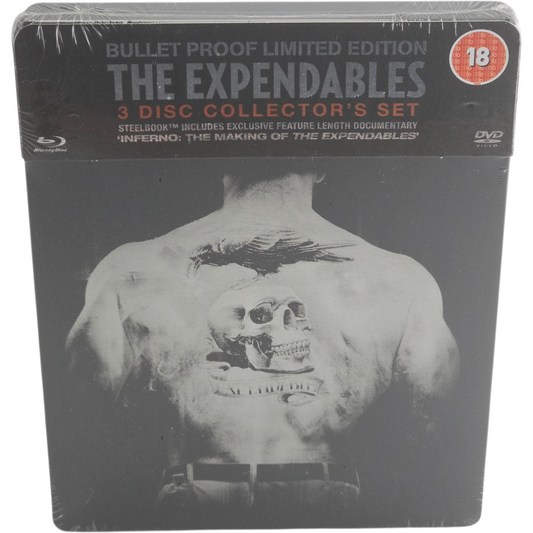 The Expendables Blu-ray + DVD Steelbook Coffret collector 3 Disques Zone B[-18]