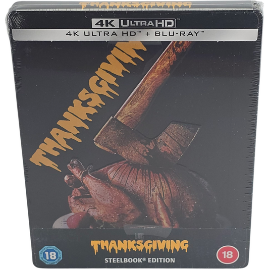 Thanksgiving  4K Ultra HD + Blu-ray Steelbook Débossé  2024 Zone B [-18]