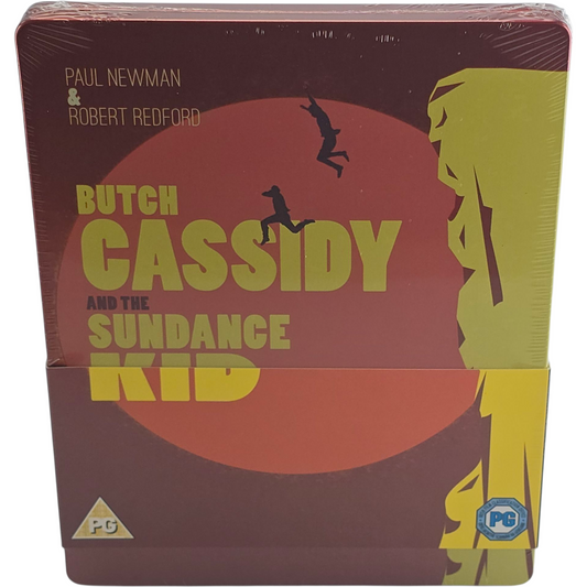 Butch Cassidy and the Sundance Kid Blu-ray Steelbook Paul Newman, Redford,Libre