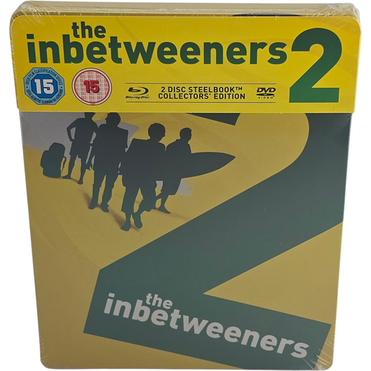 The Inbetweeners 2 Blu-ray + DVD SteelBook Double Play Édition Limitée Region B