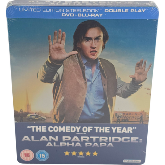 Alan Partridge: Alpha Papa Blu-ray + DVD SteelBook Zavvi éxclusif 2013 Region B