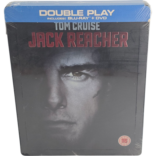 Jack Reacher SteelBook Débossé 2013 Blu-ray + DVD  Tom Cruise Region Libre