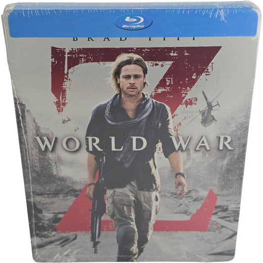 World War Z Brad Pitt 2013 Blu-ray Steelbook Exclusivité Best Buy Zone Libre