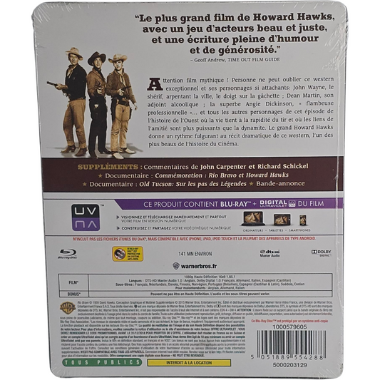Rio Bravo (1959) - SteelBook Blu-ray - Zone libre - vue 3