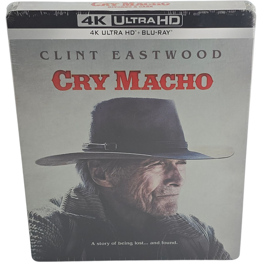 Cry Macho 4K Ultra HD +Blu-ray SteelBook Clint Eastwood Warner Bros.2022 Zone B