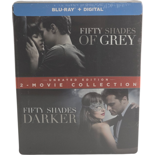 Cinquante nuances – Coffret 2 films – Coffret SteelBook Blu-ray + DVD – visuel 2