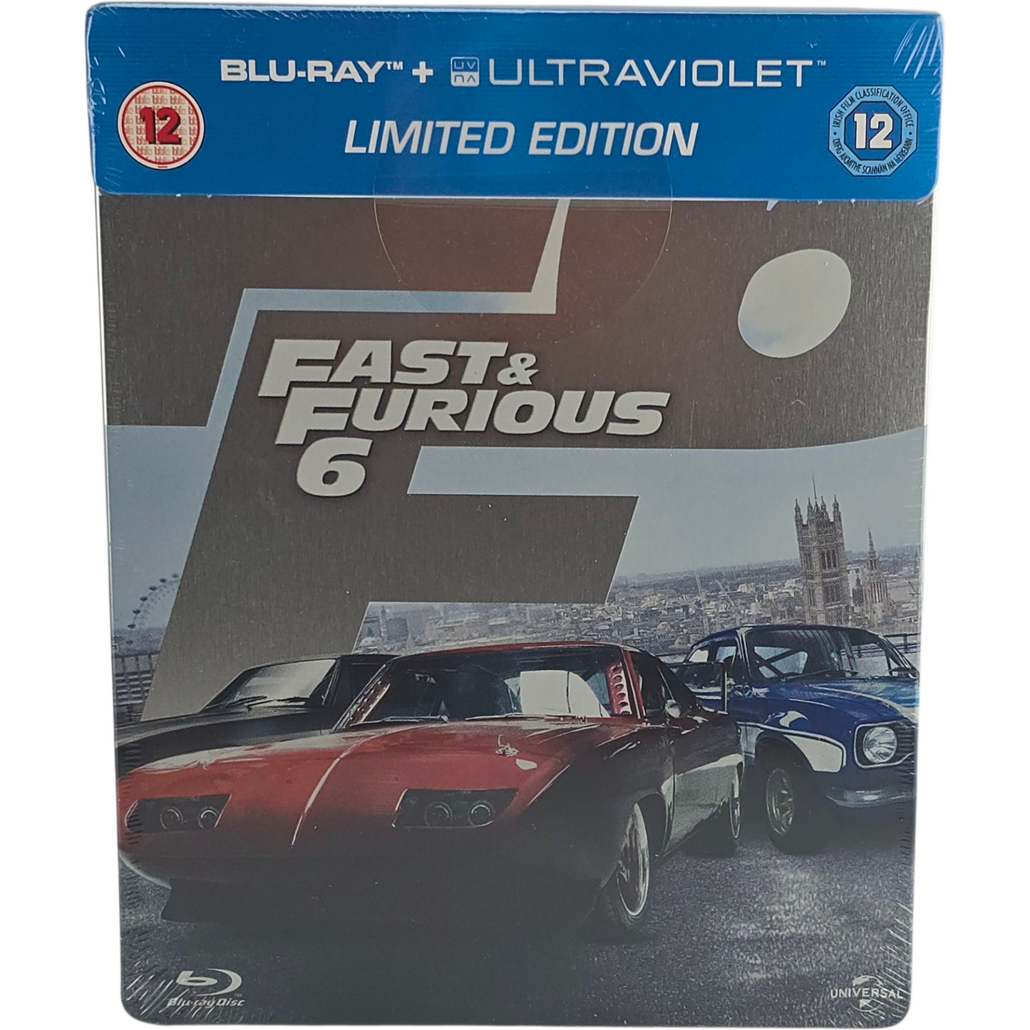 Fast & Furious 6  Blu-ray  SteelBook  édition  Limitée  Zavvi 2013 Région Libre