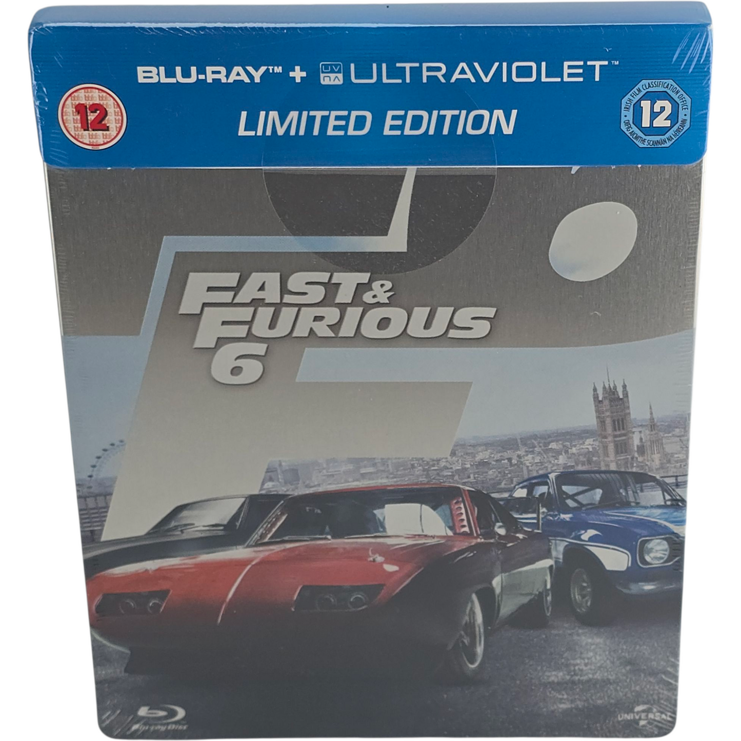 Fast & Furious 6  Blu-ray  SteelBook  édition  Limitée  Zavvi 2013 Région Libre