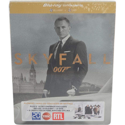 Skyfall (2012) - SteelBook Blu-ray + DVD - Zone libre - vue 2
