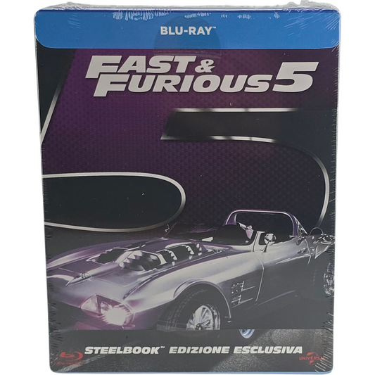 Fast & Furious 5 (2011) - SteelBook Blu-ray - Zone B - vue 2