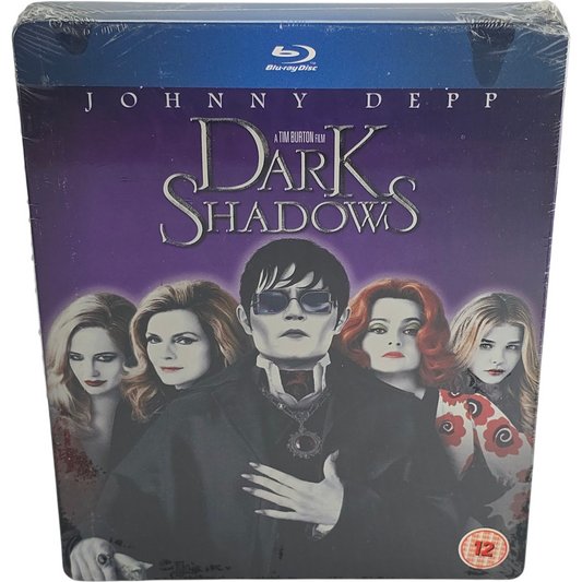 Dark Shadows Blu-Ray Steelbook Zavvi  Johnny Depp, Michelle Pfeiffer Zone B