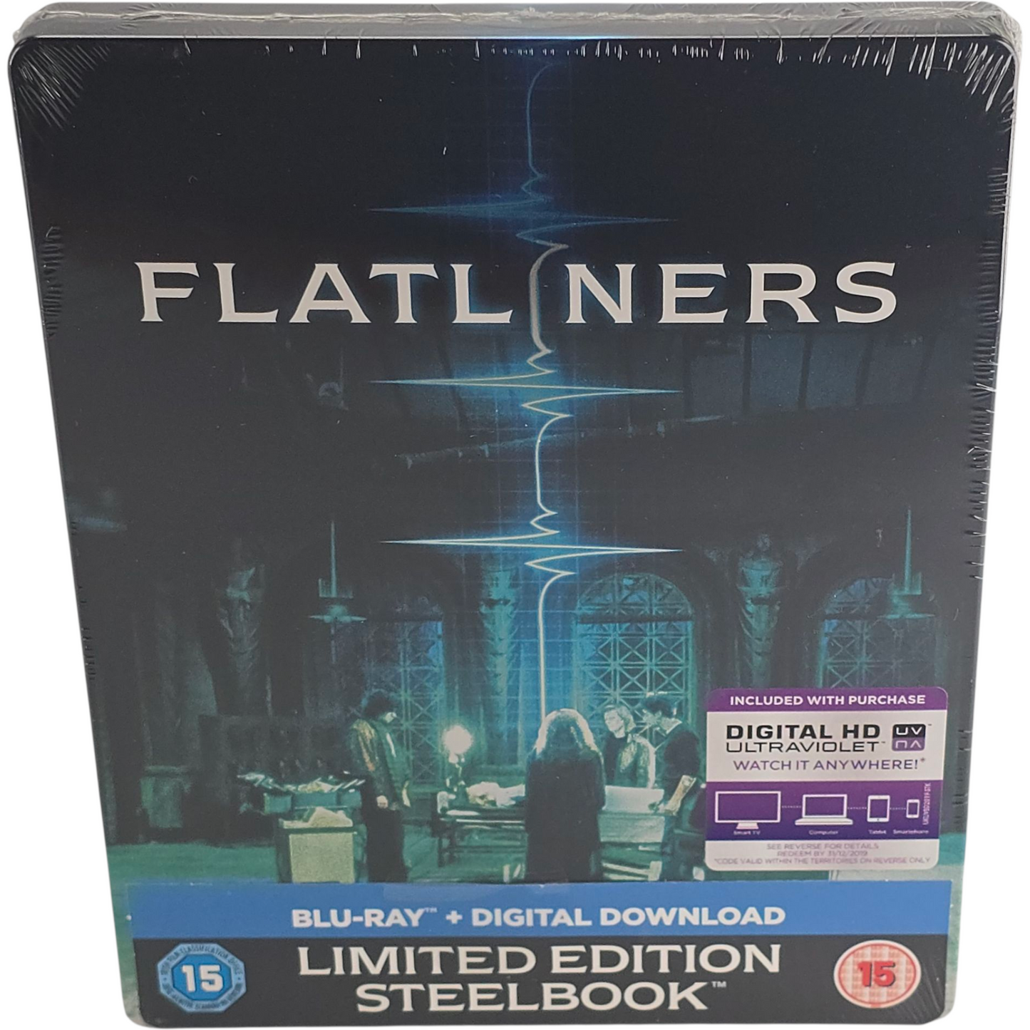 L'Expérience interdite [ Flatliners] Blu-ray SteelBook Julia Roberts Zone Libre