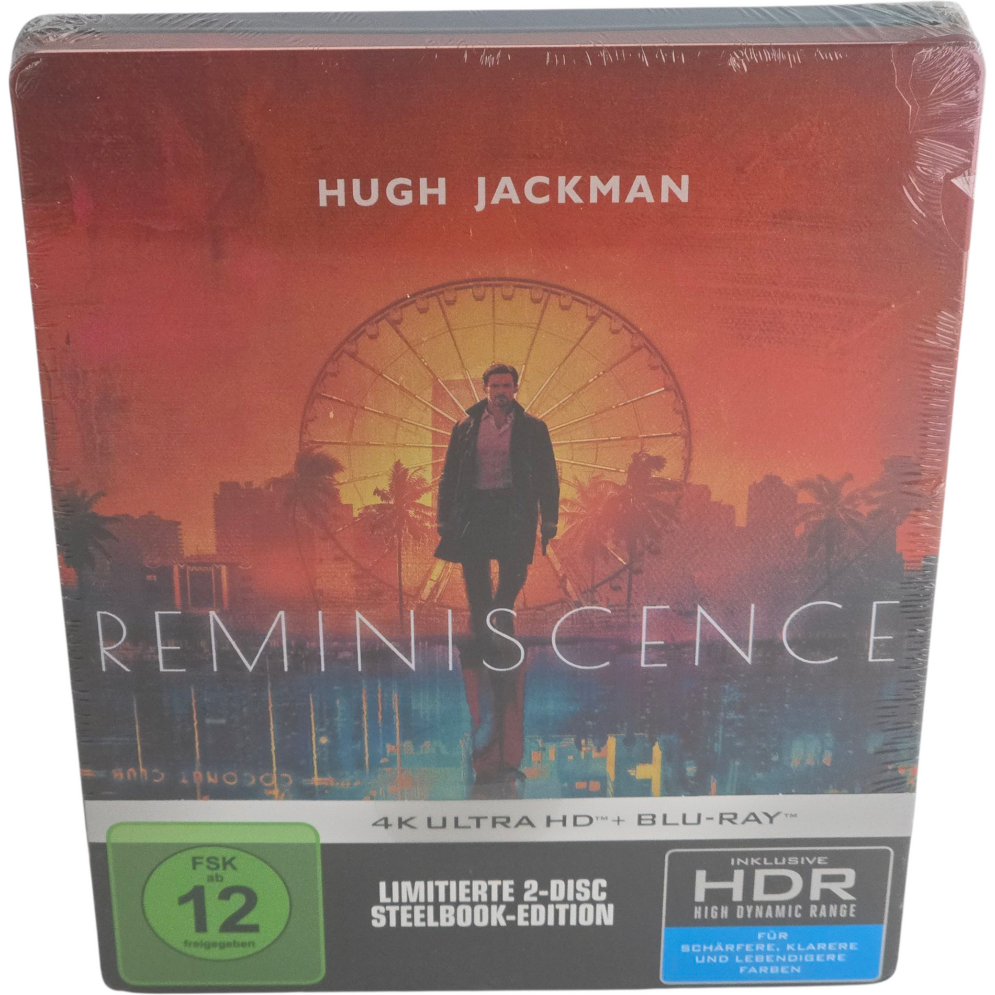 Reminiscence  4K Ultra HD + Blu-ray Steelbook  Hugh Jackman  2021 Zone B