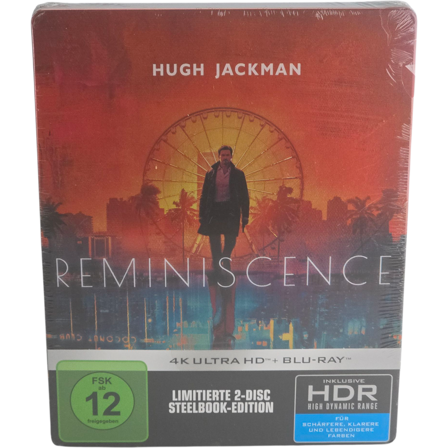 Reminiscence  4K Ultra HD + Blu-ray Steelbook  Hugh Jackman  2021 Zone B