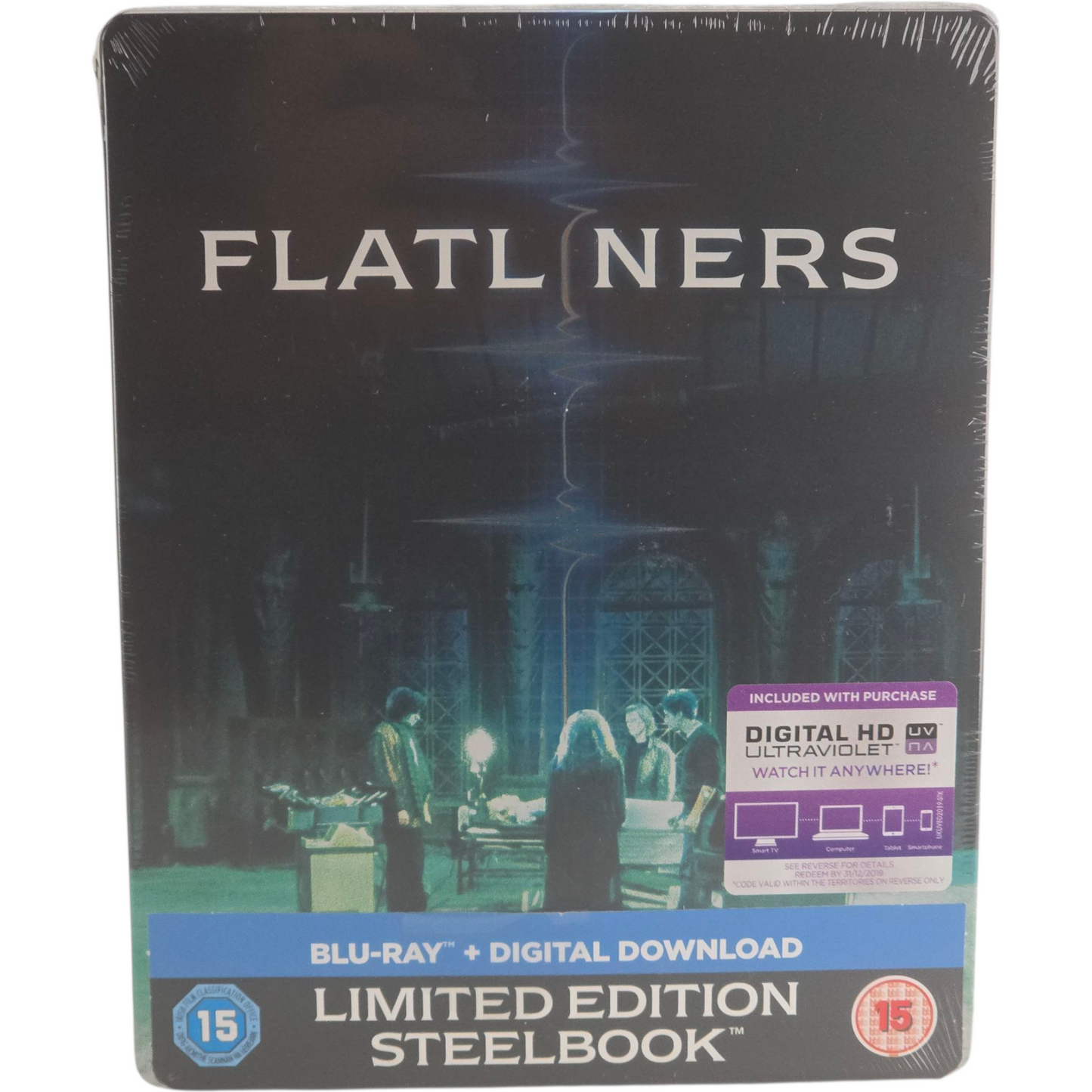 L'Expérience interdite [ Flatliners] Blu-ray SteelBook Julia Roberts Zone Libre