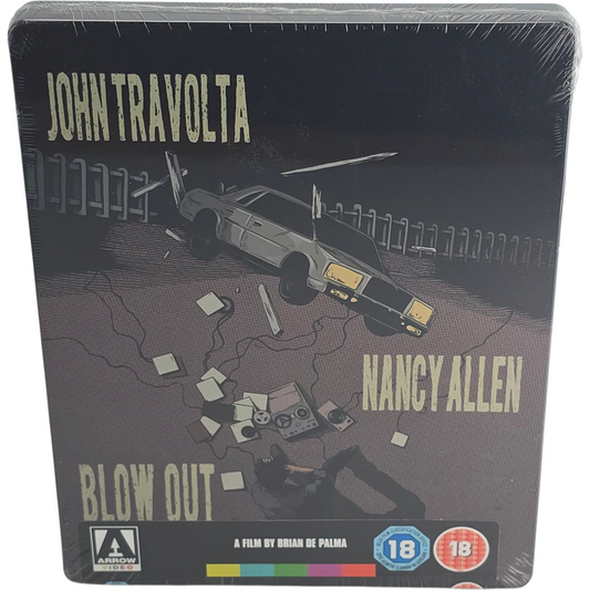 Blow Out: Brian De Palma Travolta Blu-ray SteelBook Zavvi 2013 Zone B [-18]