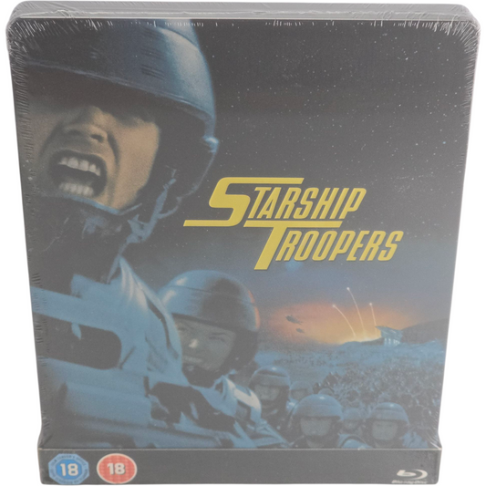 Starship Troopers Blu-ray SteelBook Débossé Disney Zavvi Édit limité Libre[-18]