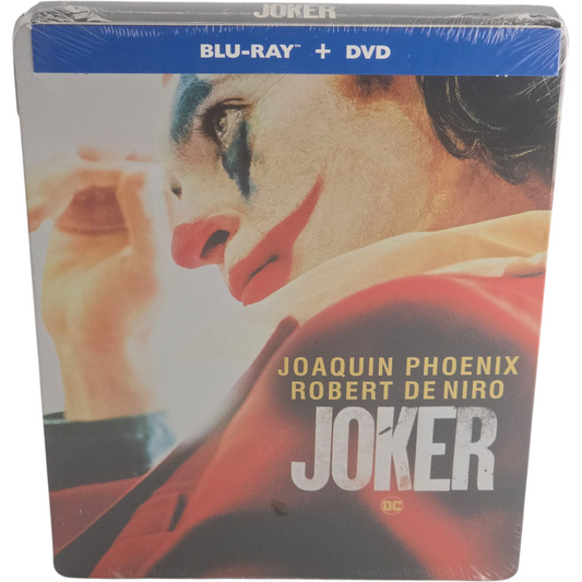 Joker Blu-ray SteelBook Blu-ray + DVD  Joaquin Phoenix, Robert De Niro Zone A