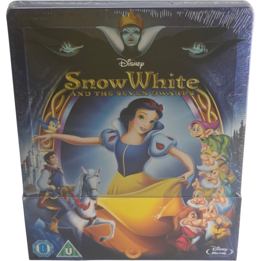 Blanche-Neige et les sept nains Blu-ray SteelBook Débossé Disney Zavvi limit Libre