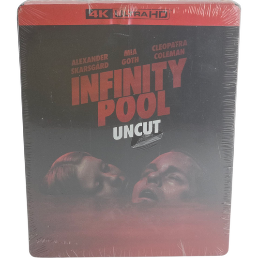 Infinity Pool Uncut SteelBook 4K UHD US VOSTFR Mia Goth Alexander Skarsgård