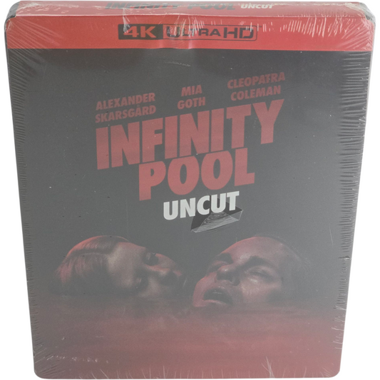 Infinity Pool SteelBook 4K Blu-ray Ultra HD Brandon Cronenberg Zone Libre 2023