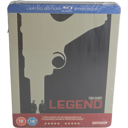 Legend SteelBook Blu-ray UK Zone B VO Atmos Débossé Édition limitée Tom Hardy