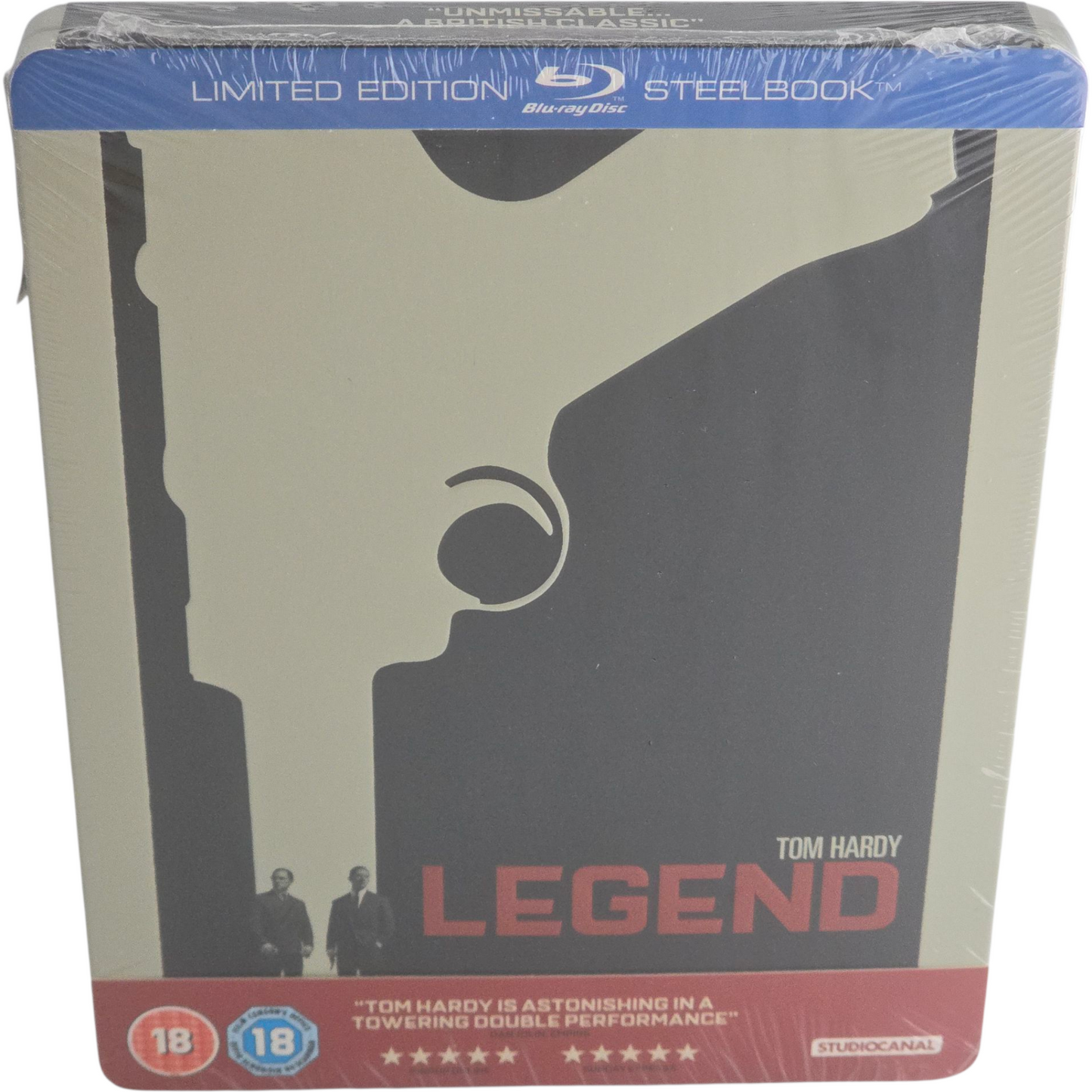 Legend Blu-ray Steelbook titre Débossé Zavvi Exclusive limité Tom Hardy B[-18]