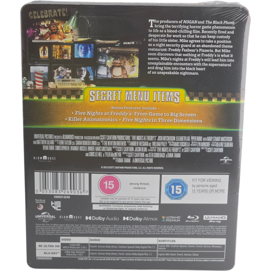 Five Nights at Freddy’s - SteelBook 4K Ultra HD + Blu-ray - Visuel 3