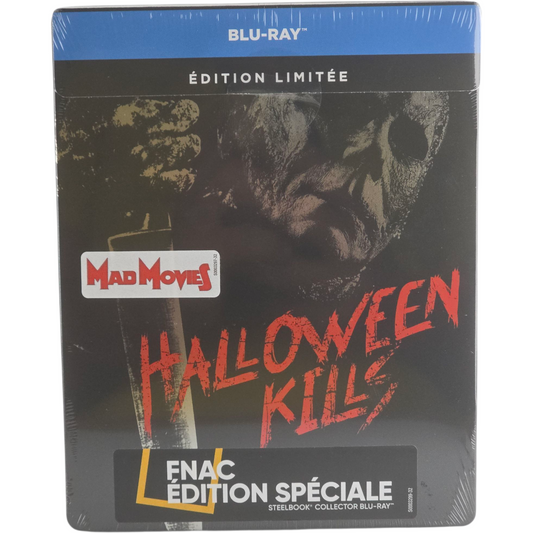 Halloween Kills (2021) – SteelBook Blu-ray + DVD – Zone B – vue 2