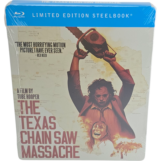 Massacre à la tronçonneuse - Blu-ray SteelBook édt 40ème Anniversaire [-18]  A