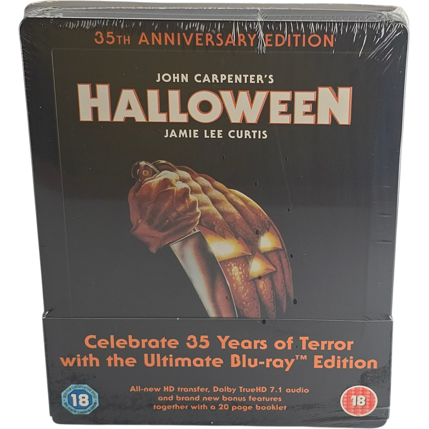 Halloween: John Carpenter Blu-ray SteelBook Zavvi Débossé 2013 Zone B [-18]