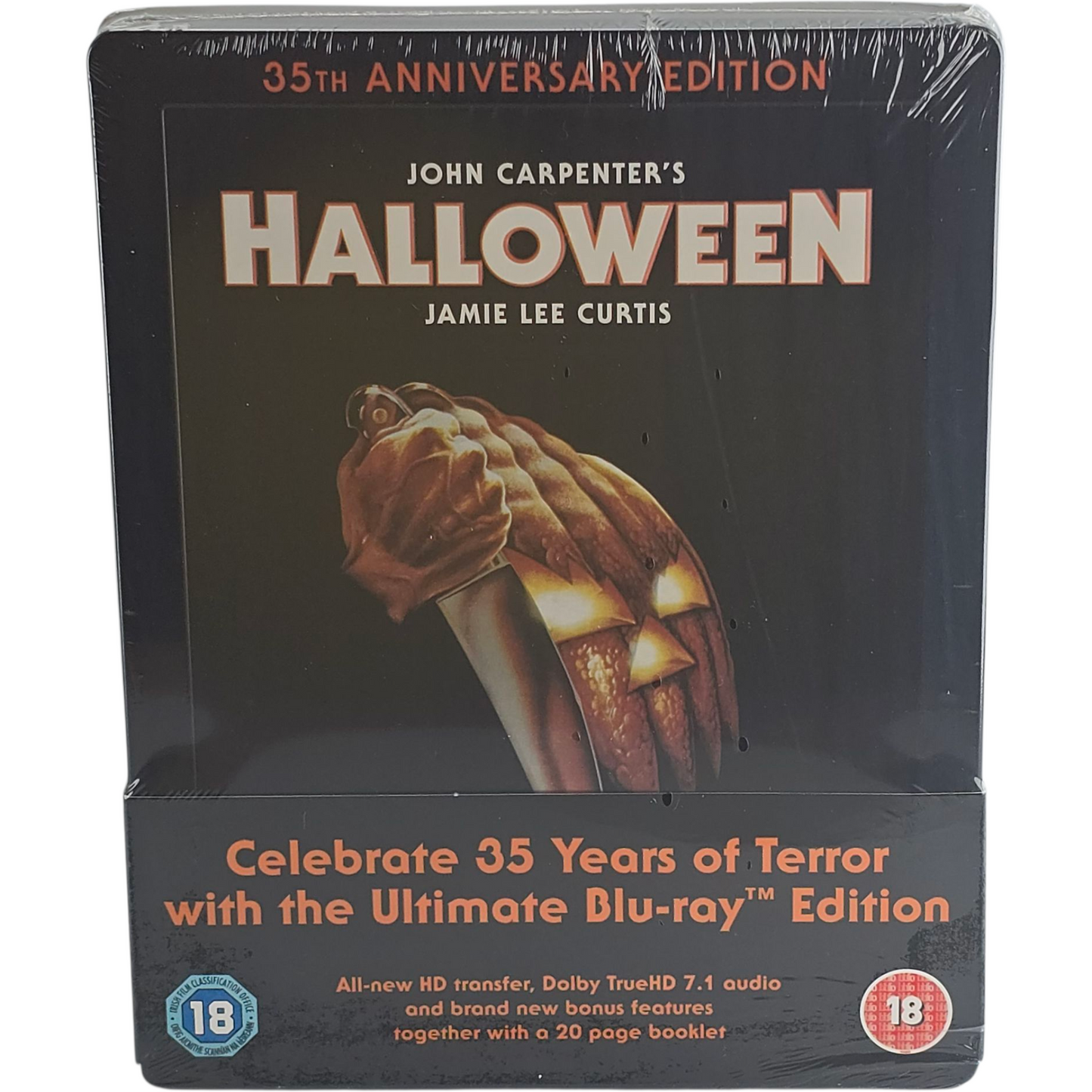 Halloween: John Carpenter Blu-ray SteelBook Zavvi Débossé 2013 Zone B [-18]