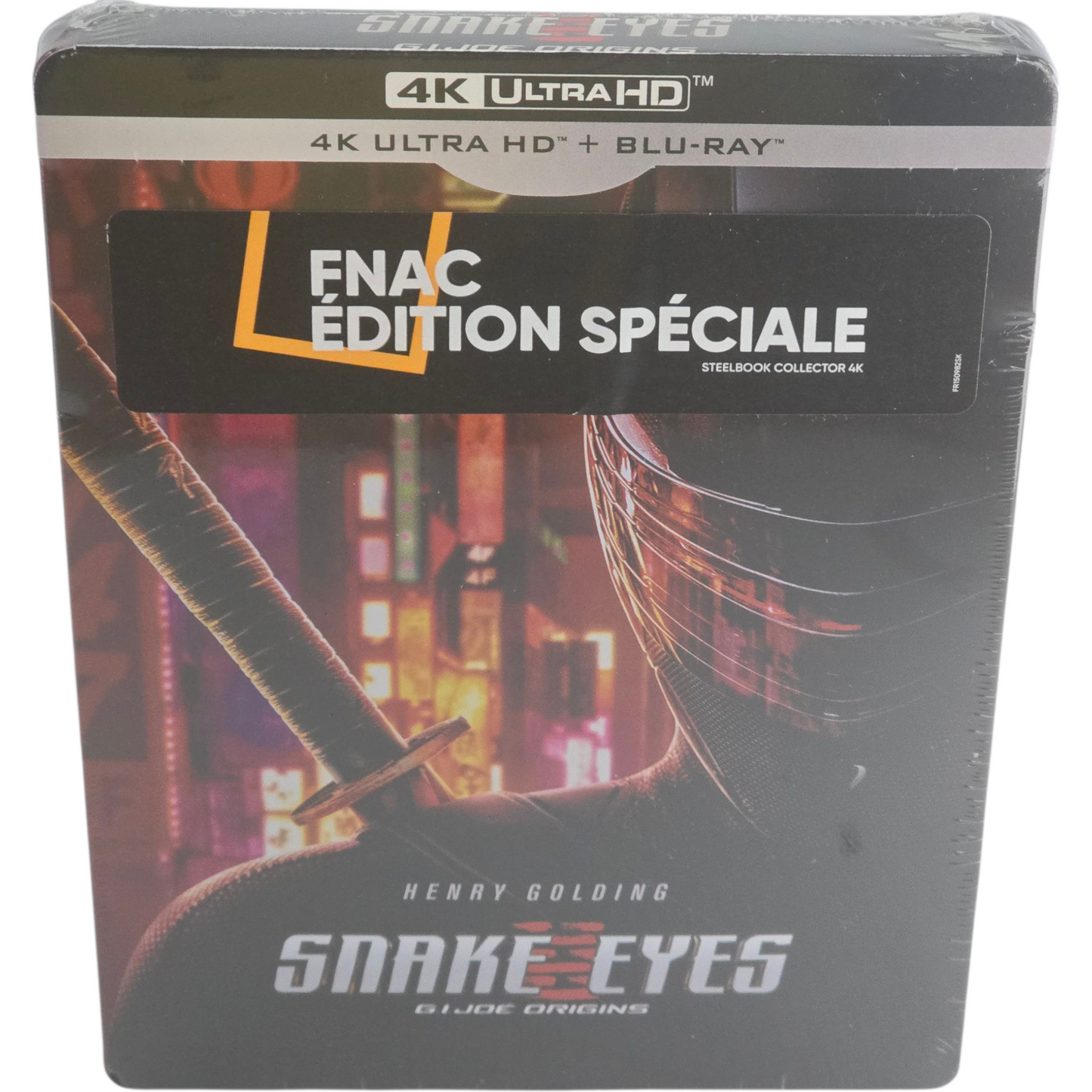 Snake Eyes: G.I. Joe Origins 4K Ultra HD + Blu-ray Steelbook Fnac Limité Zone B