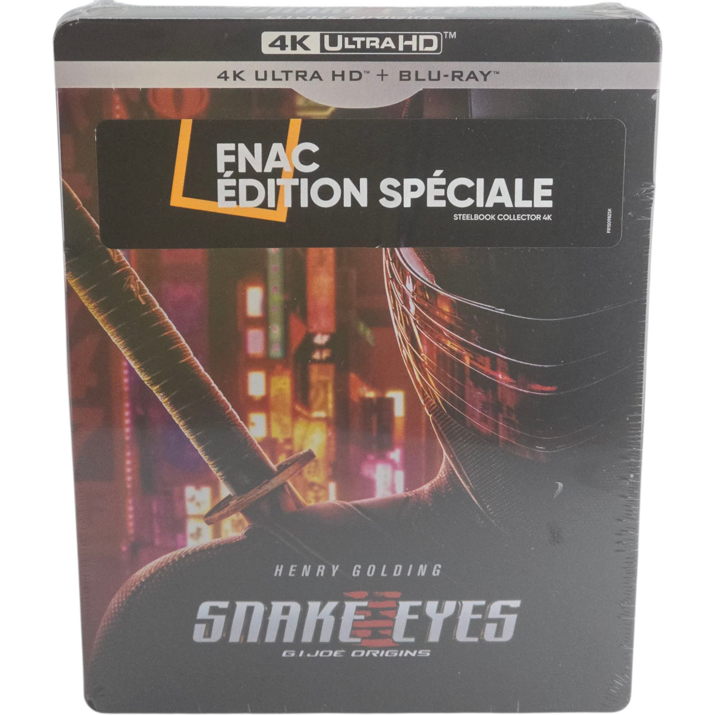 Snake Eyes: G.I. Joe Origins 4K Ultra HD + Blu-ray Steelbook Fnac Limité Zone B