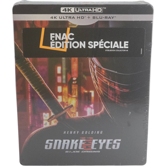 Snake Eyes: G.I. Joe Origins (2021) - SteelBook 4K Ultra HD + Blu-ray - Zone libre + Zone B - vue 2