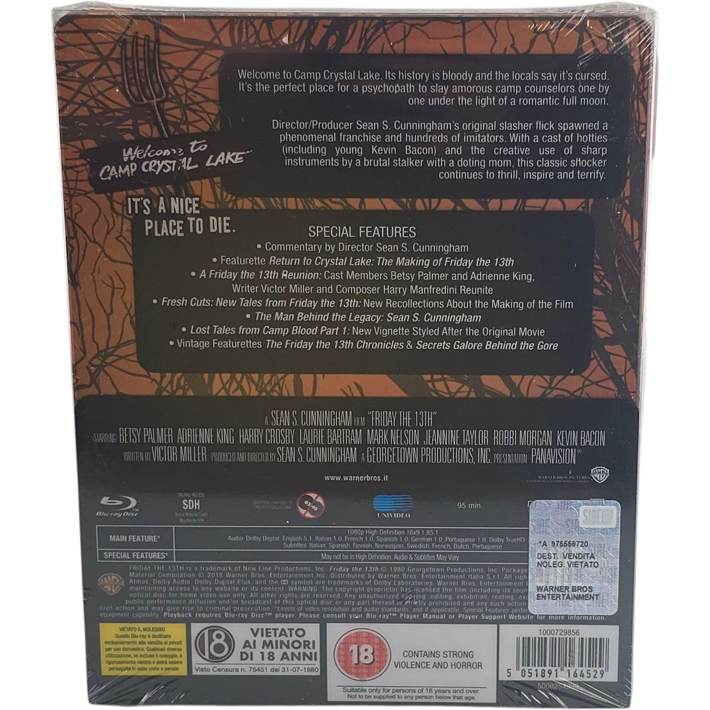 Friday the 13th Blu-ray SteelBook  Vendredi 13  Mondo X Series #23 [-18] Zone B