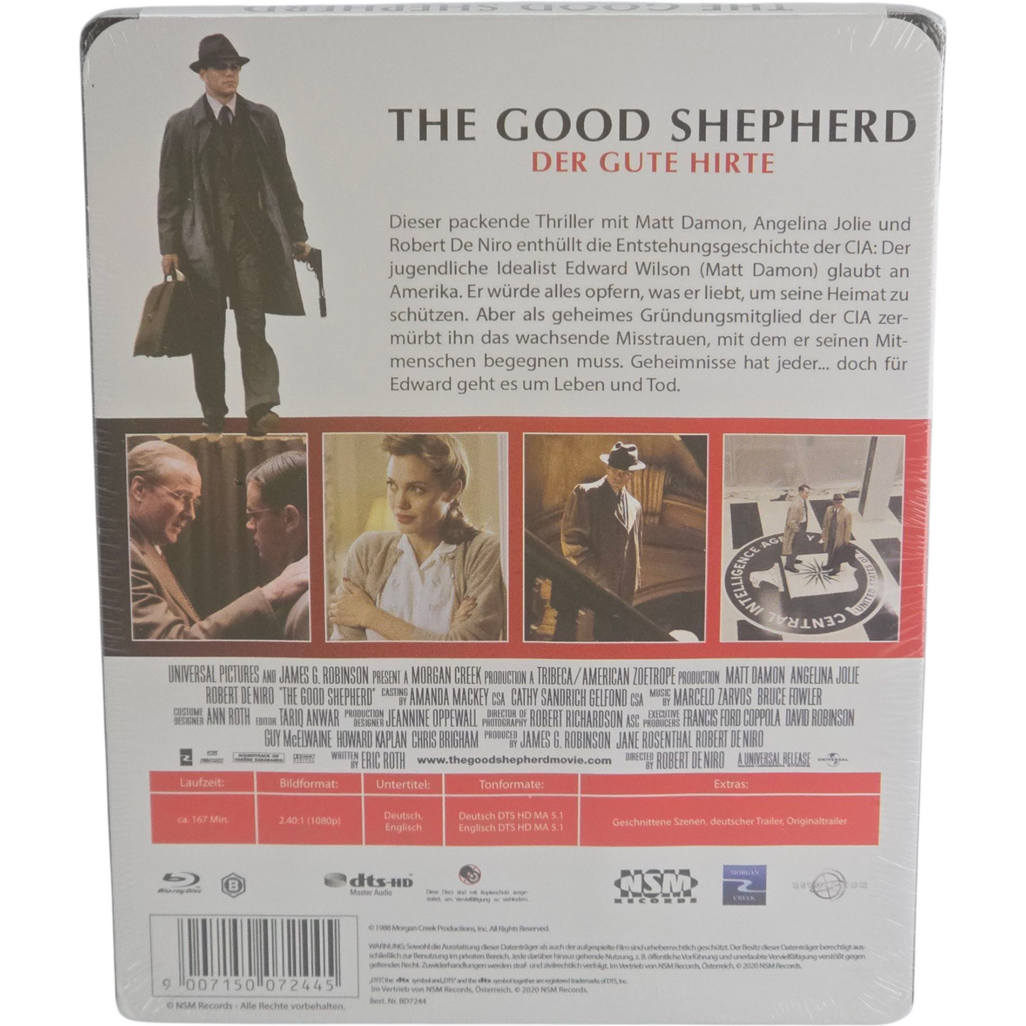 The Good Shepherd [2006 Matt Damon Raisons d'État] Blu-ray Steelbook 2020  B SHOPI