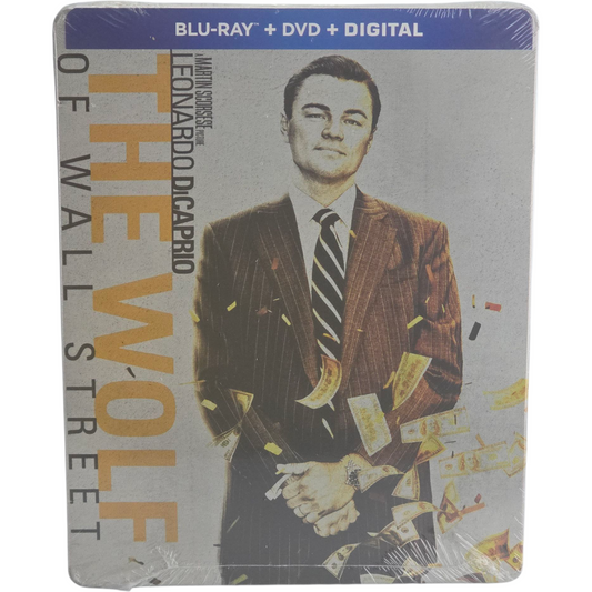 Le Loup de Wall Street – SteelBook Blu-ray + DVD – visuel 2