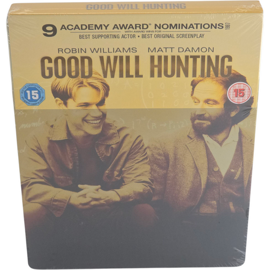Good Will Hunting Blu-ray SteelBook Zavvi  2000 Ex Robin Williams ,Matt Damon B