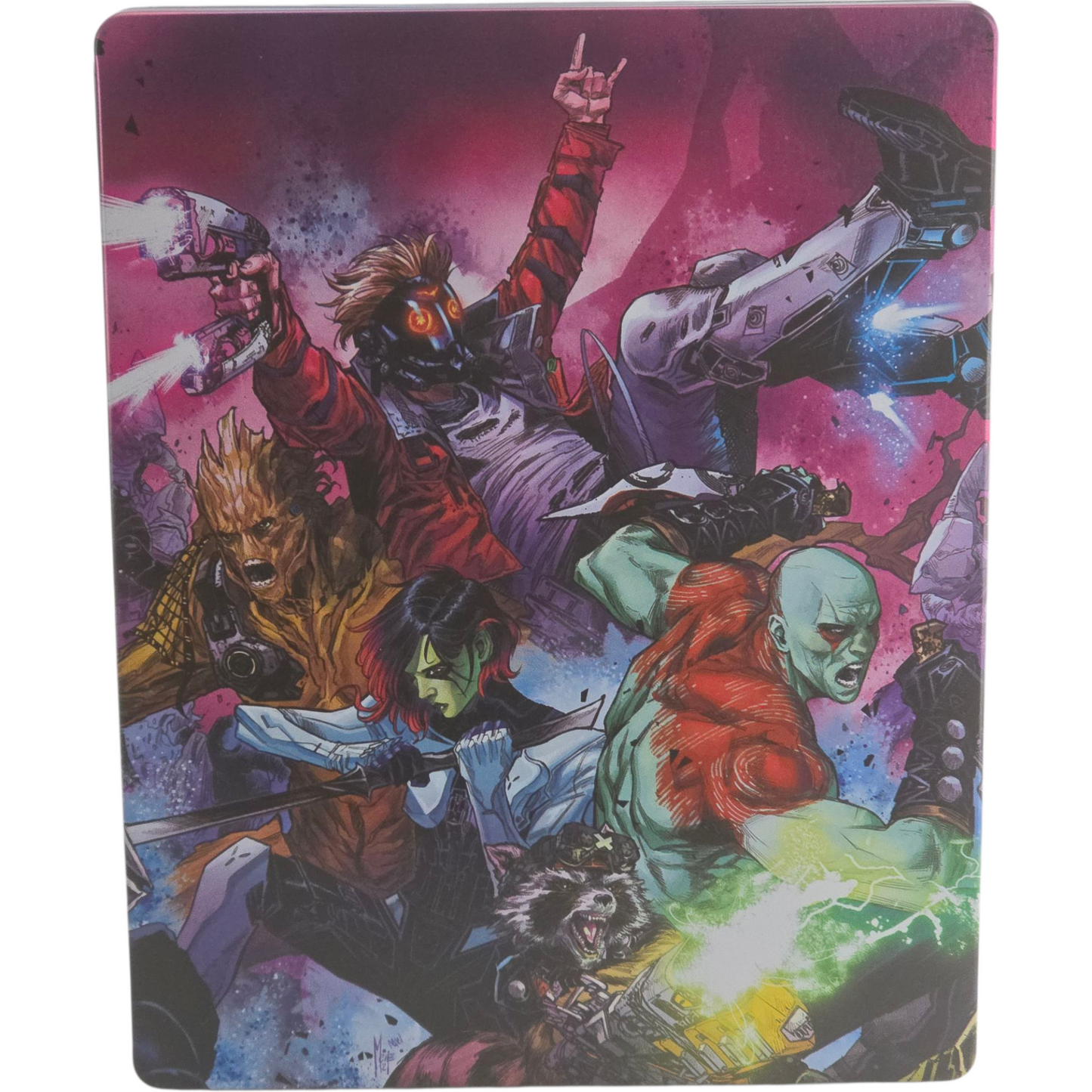 Marvel Guardians Galaxy Steelbook  PS5 Collector [vide sans  Jeux / film ]Neuf