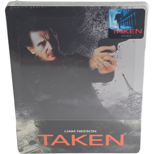 TAKEN Blu-ray FullHD Steelbook Débossé Novamédia 1/4 Slip Numérotée 1000Ex Libre