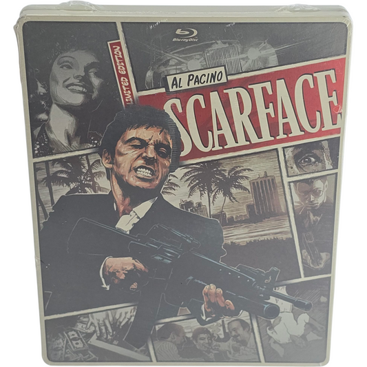 Scarface 1983  SteelBook  Blu-ray + DVD + Digital HD Édition limitée 2013 Libre