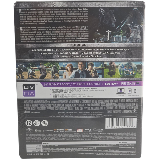 Jurassic World - SteelBook Blu-ray + DVD - Visuel 3