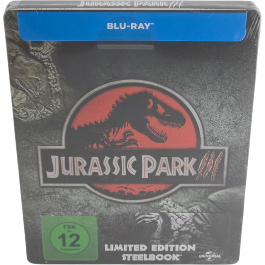 Jurassic Park III Blu-ray Steelbook Débossé édition Limitée Steven Spielberg  B