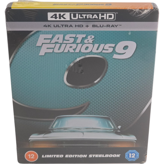 Fast and Furious 9  SteelBook 4K Ultra HD + Blu-ray   Édition 20e Zone B