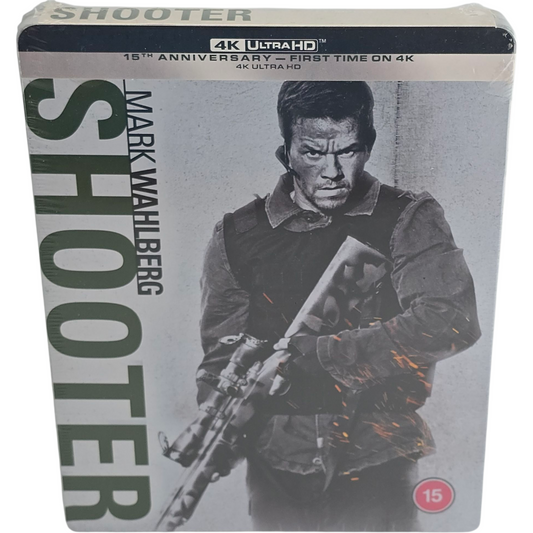 Shooter 2007 Mark Wahlberg  4K Ultra HD Steelbook  Antoine Fuqua 2022 Zone Libre