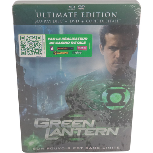 Green Lantern SteelBook Blu-ray 2012  Blu-ray + DVD Ultimate Edition Region B