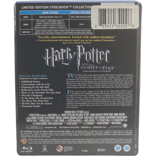 Harry Potter et la Coupe de Feu – SteelBook Blu-ray – visuel 3