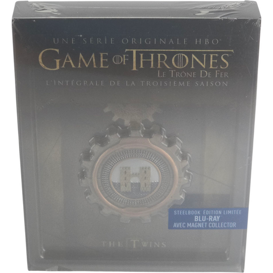 Game of Thrones : Le Trône de Fer - Saison 3 collector Steelbook + Magne Zone B